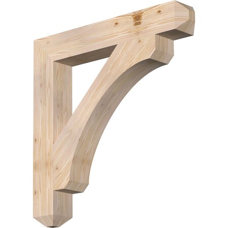 Ekena Millwork Legacy Craftsman Smooth Bracket, Douglas Fir, 5 1/2"W x 38"D x 38"H BKT06X38X38LEC04SDF